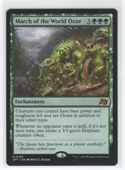 #169 2025 Aetherdrift March of the World Ooze Mythic - Image 1