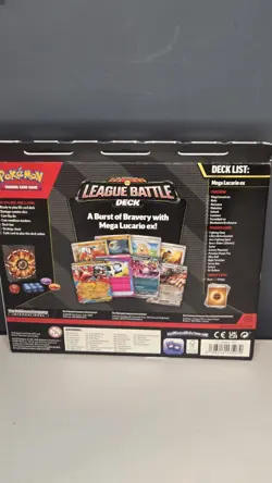 Pokemon TCG League Battle Deck Mega Lucario ex SEALED - Image 1