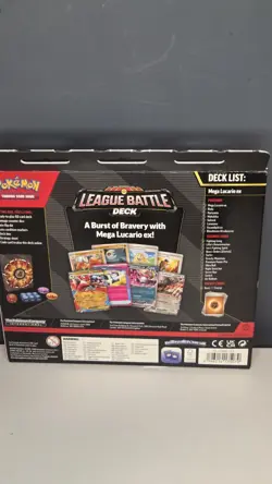 Pokemon TCG League Battle Deck Mega Lucario ex SEALED - Image 2