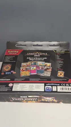 Pokemon TCG League Battle Deck Mega Lucario ex SEALED - Image 3