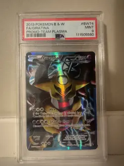 2013 Pokemon TCG Giratina BW74 Promo Holo English PSA 9 - Image 1