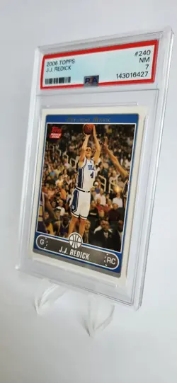 Topps 2006 J.J. Redick Rookie RC #240 PSA 7 Graded Orlando Magic NBA Duke - Image 4