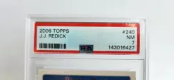Topps 2006 J.J. Redick Rookie RC #240 PSA 7 Graded Orlando Magic NBA Duke - Image 5