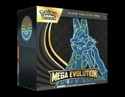 Pokemon TCG Mega Evolution Lucario Elite Trainer Box - Image 1