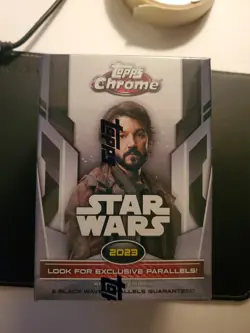2023 Topps Star Wars Chrome 10 Pack Blaster Box Factory Sealed - Image 1
