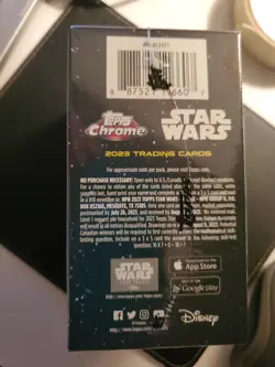 2023 Topps Star Wars Chrome 10 Pack Blaster Box Factory Sealed - Image 5