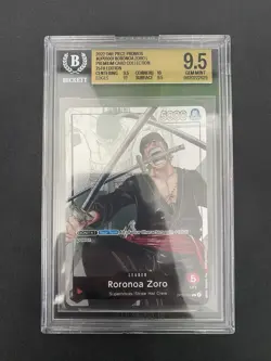 2023 ONE PIECE PREMIUM CARD COLLECTION 25TH EDITION #001 RORONOA ZORO BGS 9.5 - Image 2