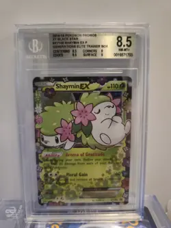 Pokemon Shaymin EX XY148 - BGS 8.5 - Generations Black Star Promo - Image 1