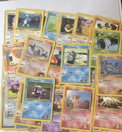 40 Card Pokemon TCG Lot Vintage 1st Editions, Gym, Japanese, French LP-HP - Image 1
