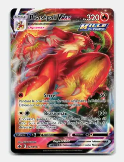 Carte Pokemon Brasegali VMAX 021/198 EB6 Regne De Glace Epee et Bouclier FR - Image 1