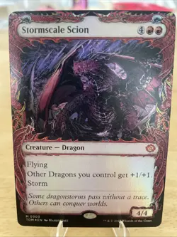Stormscale Scion (Showcase) Tarkir: Dragonstorm Foil - Image 1
