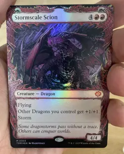 Stormscale Scion (Showcase) Tarkir: Dragonstorm Foil - Image 5
