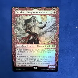 Sarkhan, Dragon Ascendant (0302) (Showcase) Tarkir: Dragonstorm Foil - Image 1