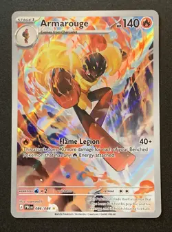 Armarouge 086/084 - Illustration Rare - Pitch Black - Pokemon TCG - Image 1