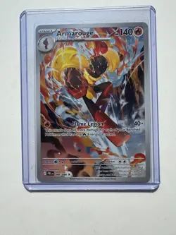 Pokemon TCG Pitch Black Armarouge 086/084 Illustration Rare - NM, Pack Fresh - Image 1