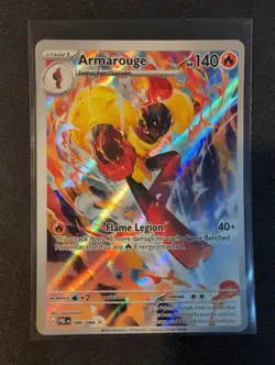 Armarouge 086/084 Illustration Rare NM - Pitch Black | Pokemon TCG - Image 1