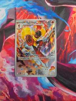 086/084 Armarouge Illustration Rare - Pokemon TCG: Pitch Black - Near Mint/Mint - Image 1