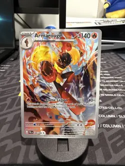 Armarouge 086/084 Illustration Rare MINT - Pitch Black - Pokemon TCG - Image 2