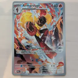 Pokemon TCG Armarouge 086/084 Illustration Rare Pitch Black - Image 1