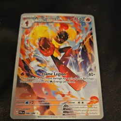 Pokemon TCG Armarouge Illustration Rare - Pitch Black - Card 086/084 - Image 1