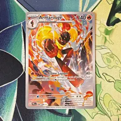 Pokemon TCG Armarouge 086/084 Pitch black illustration rare English - Image 1