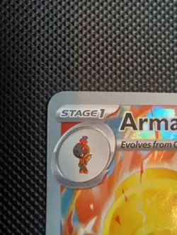 Pokemon TCG Armarouge 086/084 Pitch Black PBL Illustration Rare IR - Image 2
