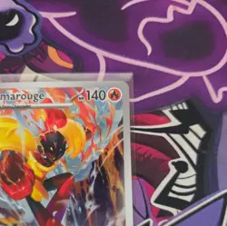 Pokemon TCG Armarouge 086/084 Illustration Rare Pitch Black Near Mint - Image 3