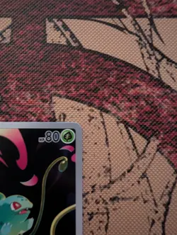 Pokemon TCG Mega Evolution Bulbasaur Card 133/132 Illustration Rare - Image 3