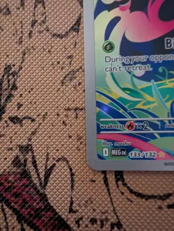 Pokemon TCG Mega Evolution Bulbasaur Card 133/132 Illustration Rare - Image 5