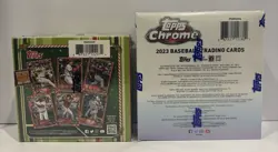 2023 Topps Chrome Mega Box & 2023 Topps Holiday Mega Box-New & Factory Sealed! - Image 3