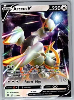 Arceus V - 2022 (Ondrej Skubal) 122/172 World Championship Decks - Pokemon - NM - Image 1