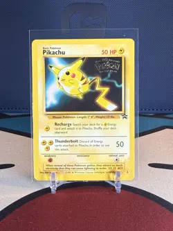 Pikachu - 4 - WB Promo - Pokemon: The First Movie - Near Mint - Image 1