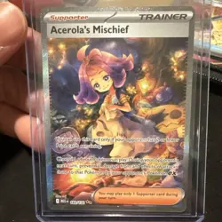 Acerola's Mischief 183/132 Me01: Mega Evolution Holo Special Illustration Rare - Image 1