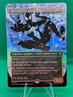 MTG Marvel's Spectacular Spider-Man SPM #0235 (Borderless) Textured Foil - Image 1