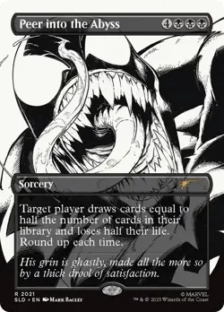 Foil VENOM UNLEASHED (Inks) Marvel's Spider-Man Secret Lair Drop SLD MTG PRESALE - Image 4