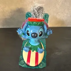 Disney Store Japan Stitch Tape dispenser Wave Surfing Hawaii F/S - Image 3