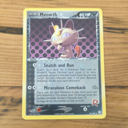 Pokemon TCG Rocket's Meowth 46/109 Team Rocket Returns English - NM - Image 1