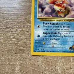 Pokemon TCG Misty's Goldeen 085/132 Gym Heroes Regular Unlimited - Image 4