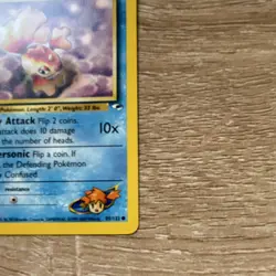 Pokemon TCG Misty's Goldeen 085/132 Gym Heroes Regular Unlimited - Image 5