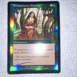 Wizards of the Coast MTG Enchantress's Presence Foil English #261/350 - Image 3