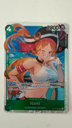 Nami OP14-031 One Piece TCG- English THE AZURE SEA'S SEVEN ENGLISH - Image 1