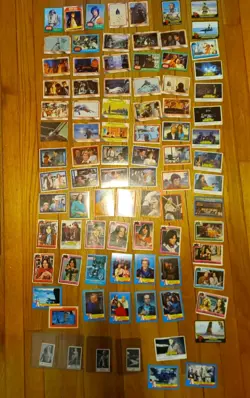 Vintage Pop Culture Card Lot 60's 70's 80's Star Wars Happy Days And More - Image 1