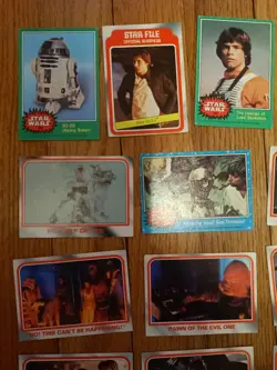 Vintage Pop Culture Card Lot 60's 70's 80's Star Wars Happy Days And More - Image 2