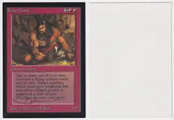 Stone Giant - Beta ARTIST PROOF - Signed Dameon Willich MTG Magic - Image 1