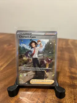 Pokemon TCG Cheren's Care Crown Zenith: Galarian Gallery Gg58/Gg70 Nm - Image 1