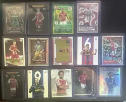 Topps Merlin UEFA Club Competitions 2025/26 14-Card Rookie & Insert Lot - Image 1