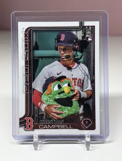 2025 Topps Update Kristian Campbell RC Golden Mirror Rookie Card #US1 🔥 - Image 1