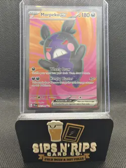 Pokemon TCG Morpeko Ex PBL 102 Pitch Black - Image 1