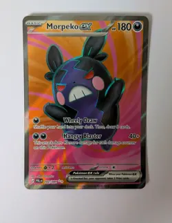 Pokemon TCG Morpeko Ex PBL 102 Pitch Black **Pre Release** - Image 1