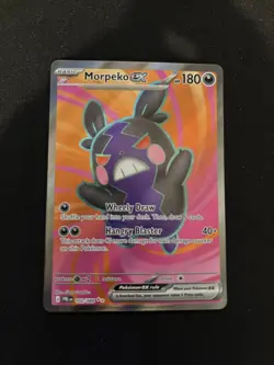 Pokemon TCG Morpeko Ex PBL 102/084 Pitch Black - Image 1